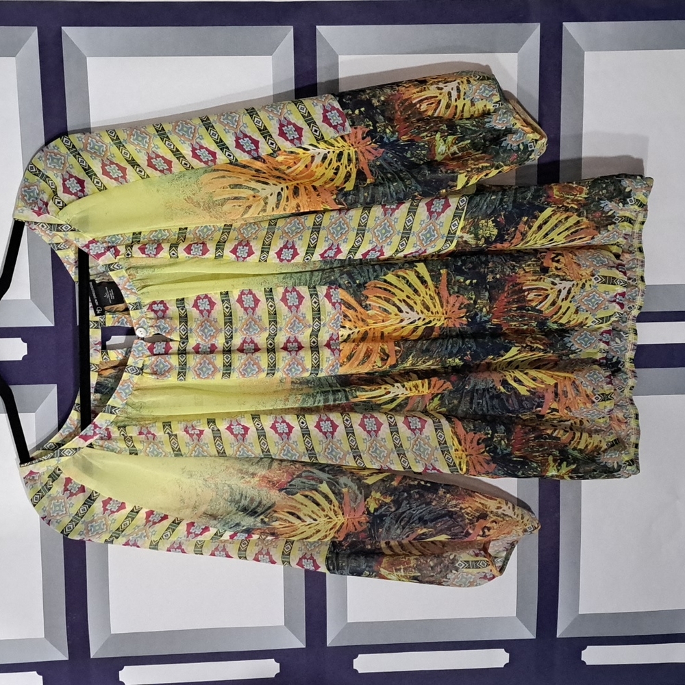 Multi colored blouse